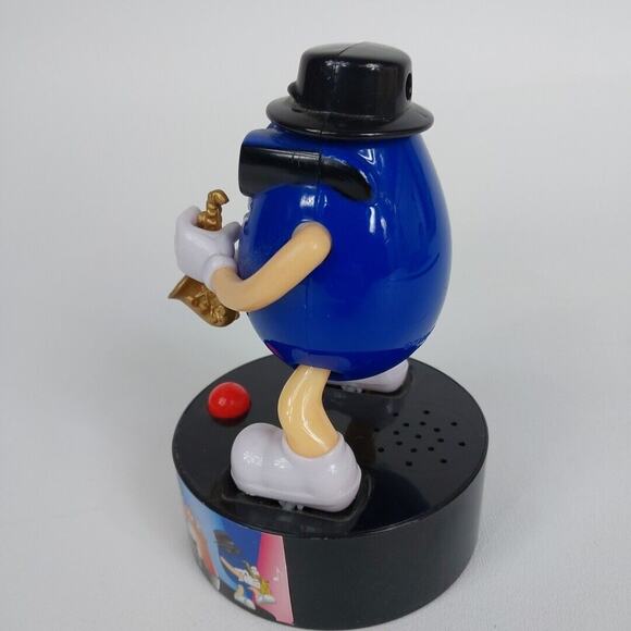 M &M’s 2015‎ Rock Stars Blue Saxophone Player Sounds & Motion - Picture 3 of 4